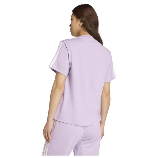 Adidas Γυναικεία κοντομάνικη μπλούζα Essentials 3-Stripes Single Jersey Tee